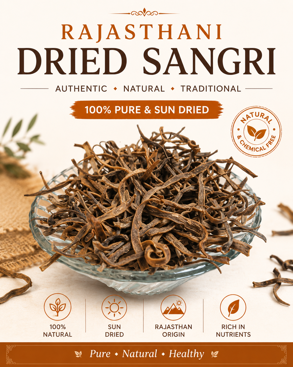 Dried Sangri by RajasthanEshop