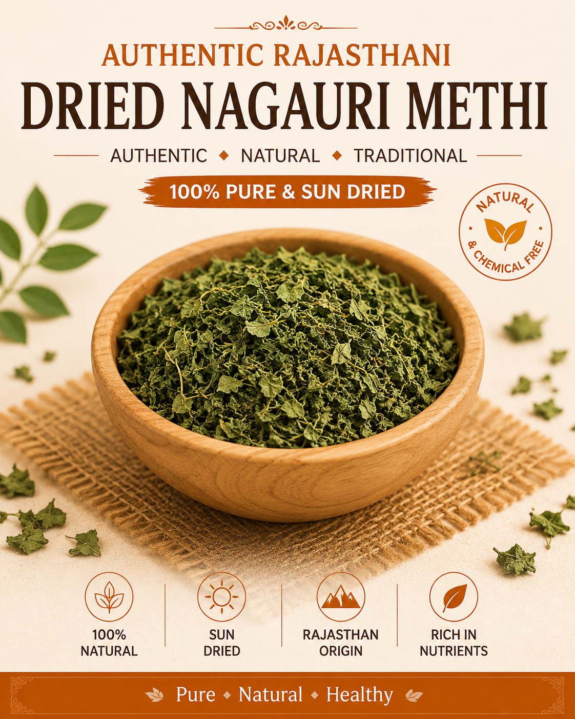 Nagauri Methi by RajasthanEshop