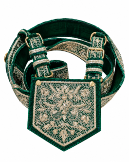Premium Zari Groom Crossbelt