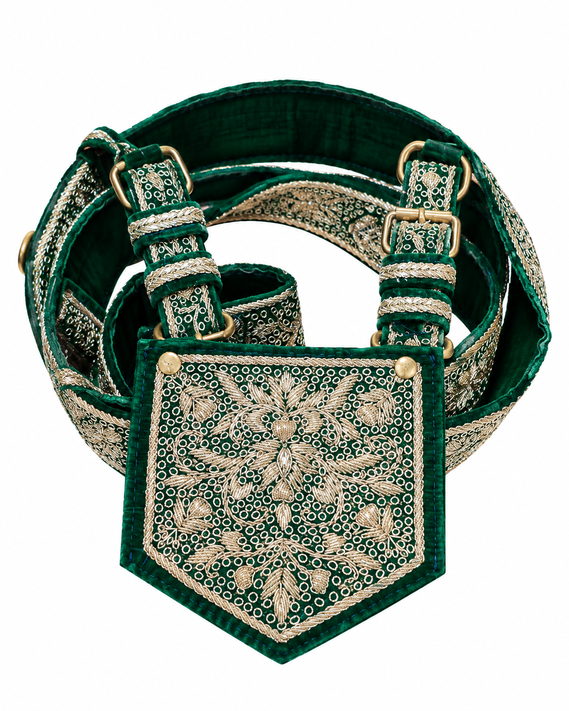 Premium Zari Groom Crossbelt