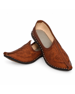 Camel Original Leather Jutti for Men