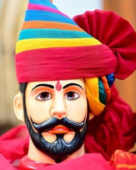 Cotton Plain Panchrangi Safa