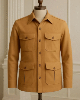 Jodhpuri Hunting Shirt in Brown