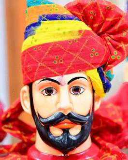 Cotton Designer Panchrangi Safa