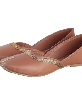 Tan Brown Classic Women’s Ethnic Jutti