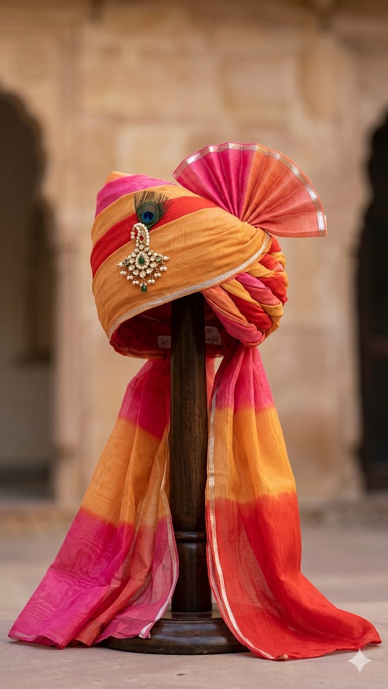 Red Orange Multicolor Barati Safa