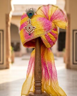 Pink Kesariya Bandej Barati Safa
