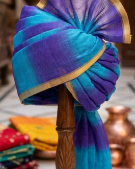 Royal Blue Lehariya Barati Safa