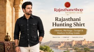 Read more about the article Rajasthani Hunting Shirt: History, Heritage, Design & Modern Styling