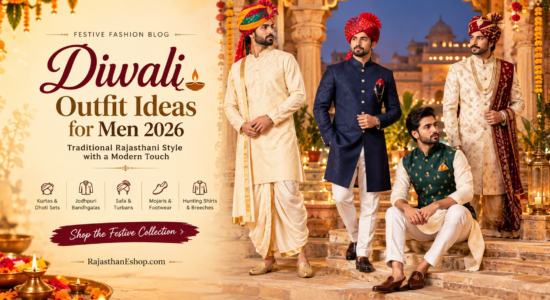Diwali Outfit Ideas for Men 2026: Traditional Rajasthani Style with a Modern Touch
