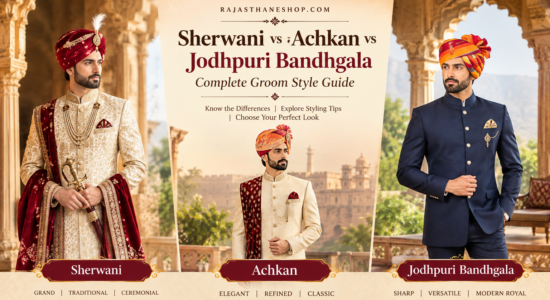 Sherwani vs Achkan vs Jodhpuri Bandhgala: Complete Groom Style Guide